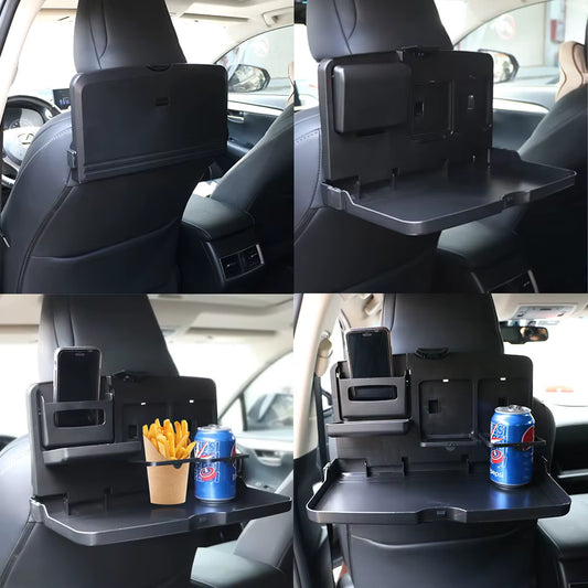 ToolBox Pro Car Back Seat Tray Auto Dining Folding Table Car